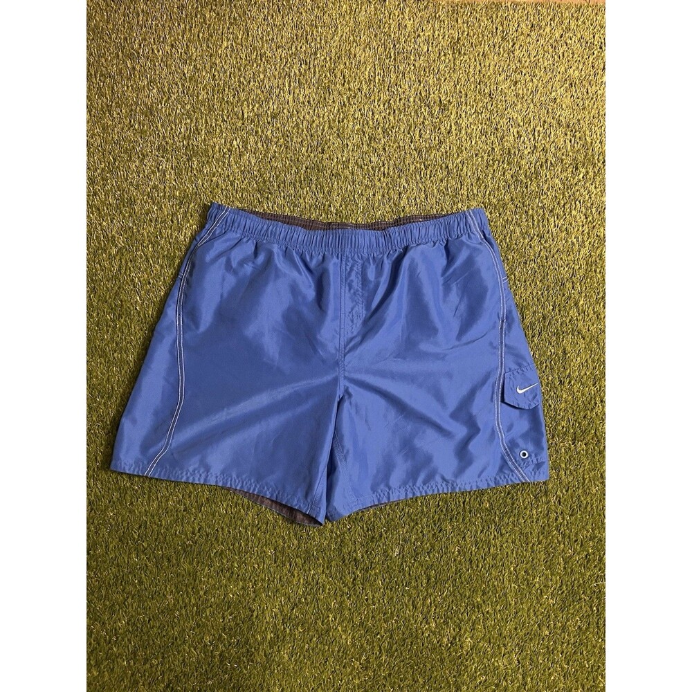 Nike Blue Swim Trunks W/ 7in. Inseam Men's XL